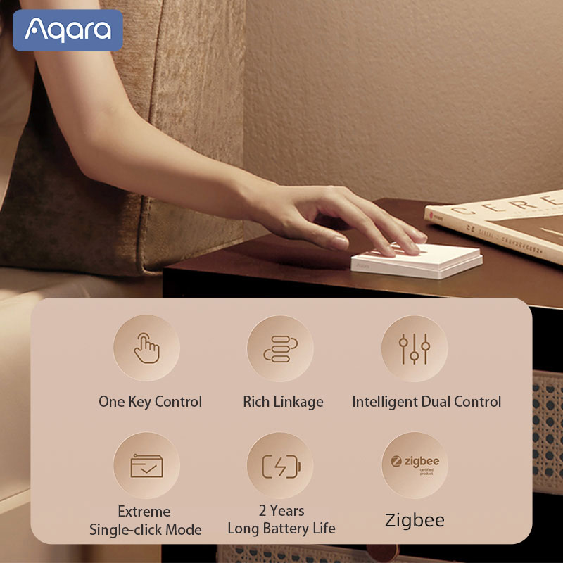 Original Aqara Wall Switch E1  - đánh giá và giá Smart Home Zestaw