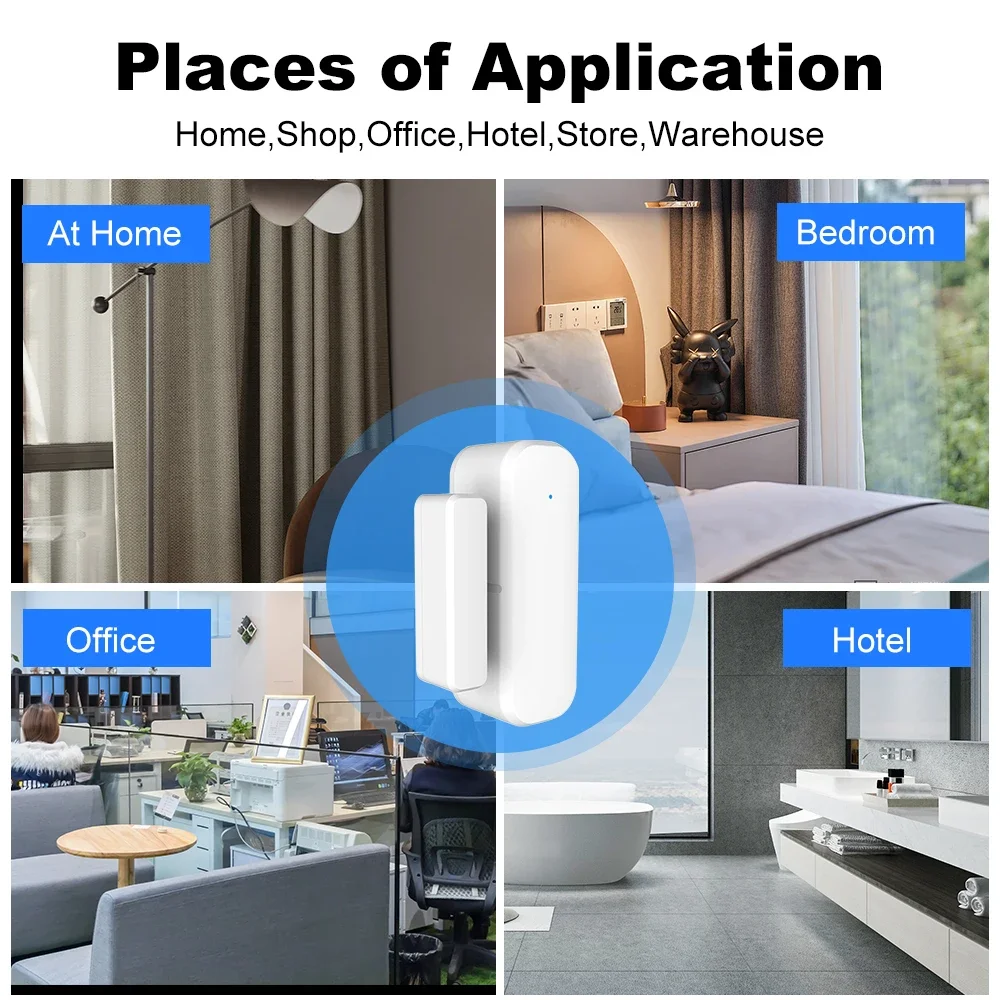 ZigBee Door Window Sensor Wire - đánh giá và giá Smart Home Yale