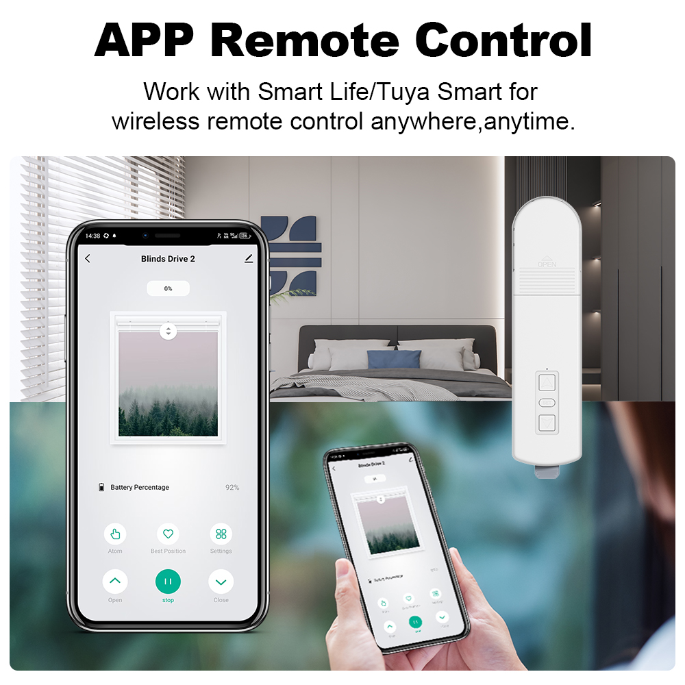 MANHOT WiFi/Zigbee Smart Rolle - đánh giá và giá Smart Home Design