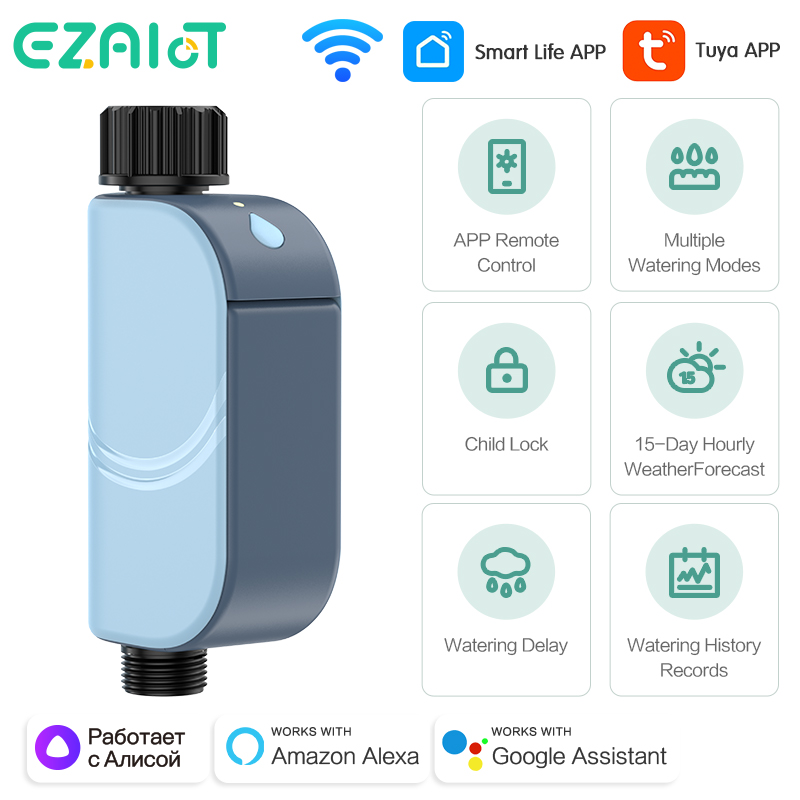 Smart Tuya WIFI Garden Waterin - đánh giá và giá Smart Home Elements